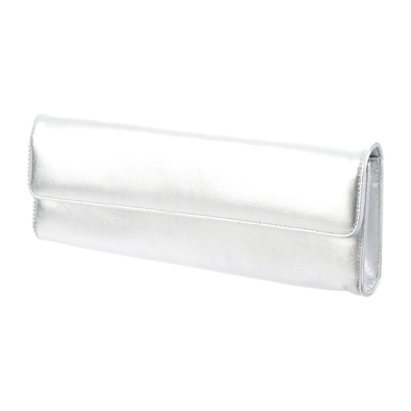 Stuart Weitzman Gold Clutch Bag - Picture 4 of 9